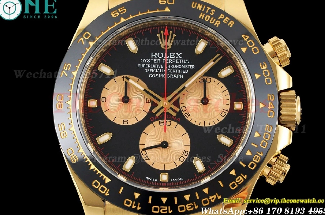 Paul RU YG 40MM Clean 116518 Newman Daytona DD4130 0519